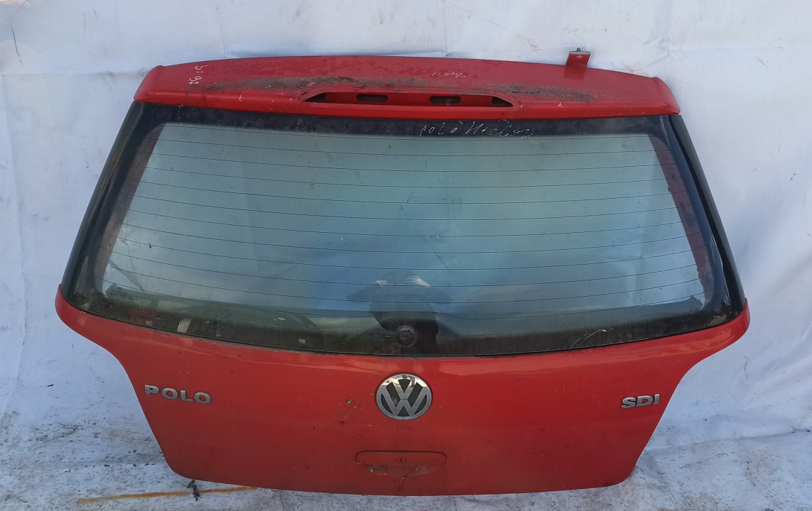 Rear hood raudona used Volkswagen POLO 1997 1.7