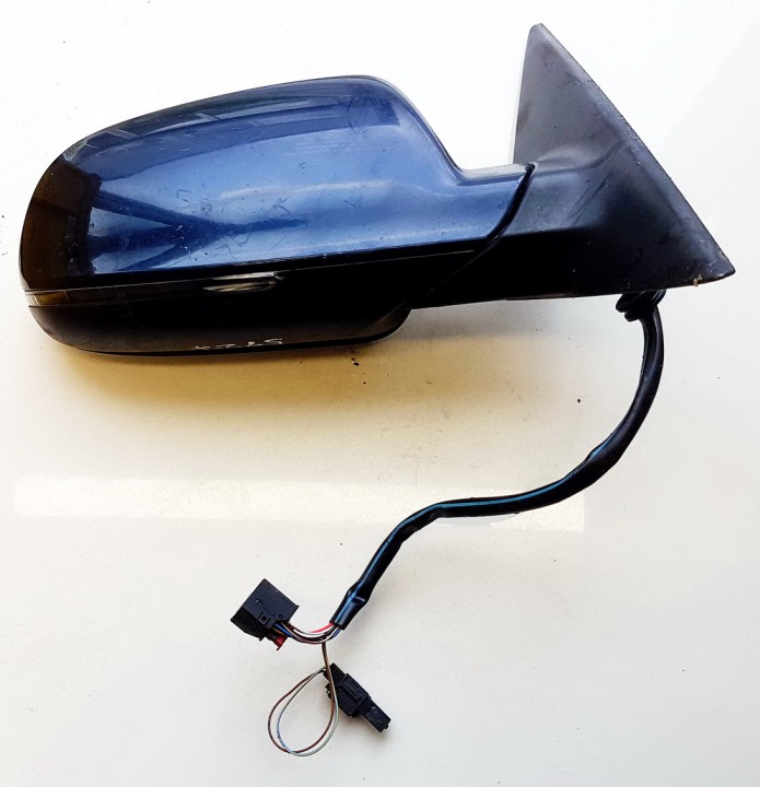 Exterior Door mirror (wing mirror) right side E1021053 USED Audi A5 2008 3.0