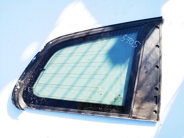 Rear Left  side corner quarter window glass  USED USED BMW X3 2006 2.0