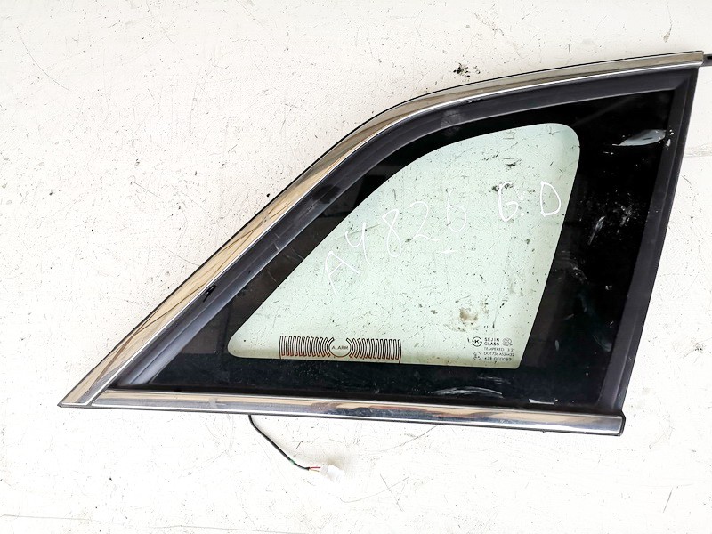 Rear Right passenger side corner quarter window glass 96660069 USED Opel ANTARA 2008 3.2