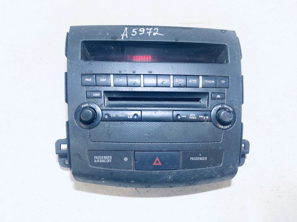 Радио Профессиональный контроллер 8002a538xa 7j23a6a, 3859444 Mitsubishi OUTLANDER 2008 2.0