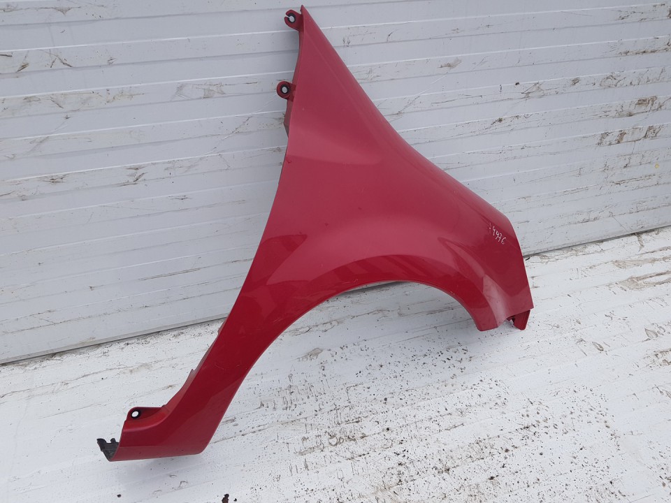 Front Fender (Arch) Right raudona used Renault MODUS 2005 1.2