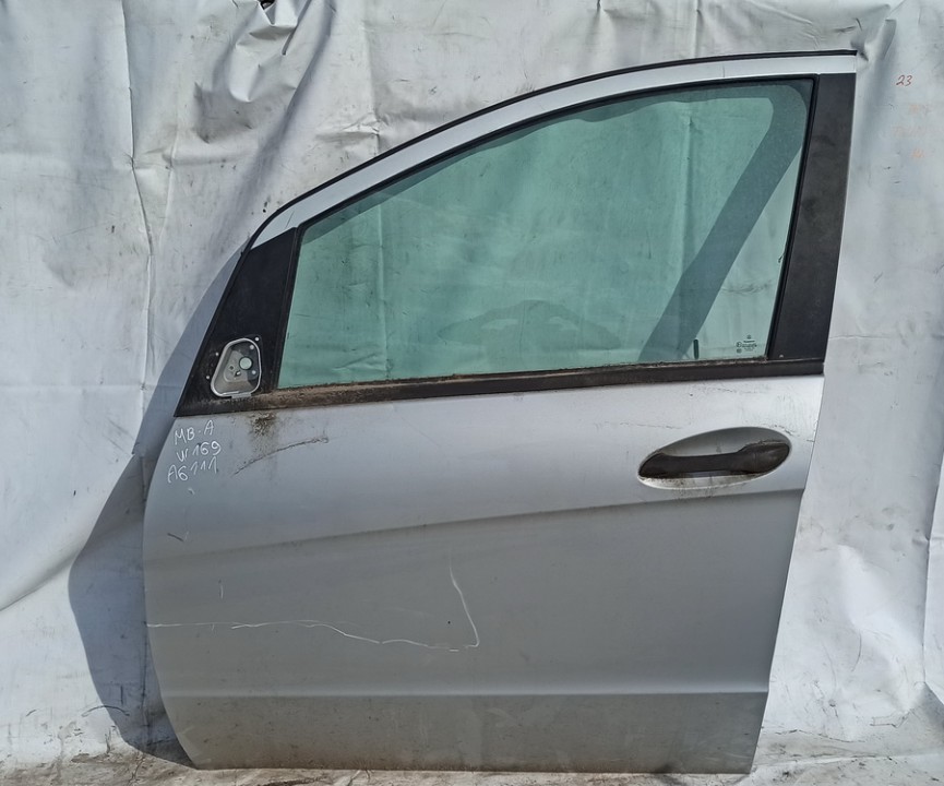 Doors - front left side Sidabrine used Mercedes-Benz A-CLASS 2007 1.5