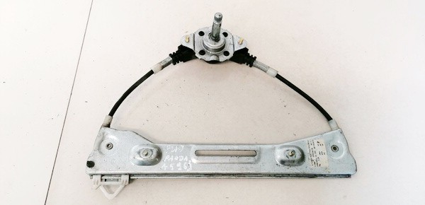 Door winder mechanism (Window Regulator) rear right side 46803653 C-389, 460673 Fiat PANDA 2006 1.1