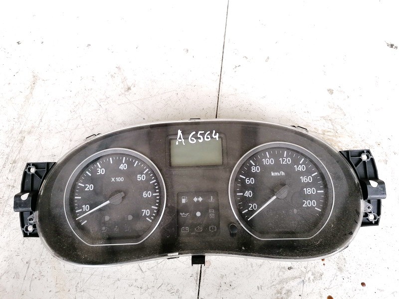 Speedometers - Cockpit - Speedo Clocks Instrument P8200733620 28330015-8C Dacia SANDERO 2009 1.5