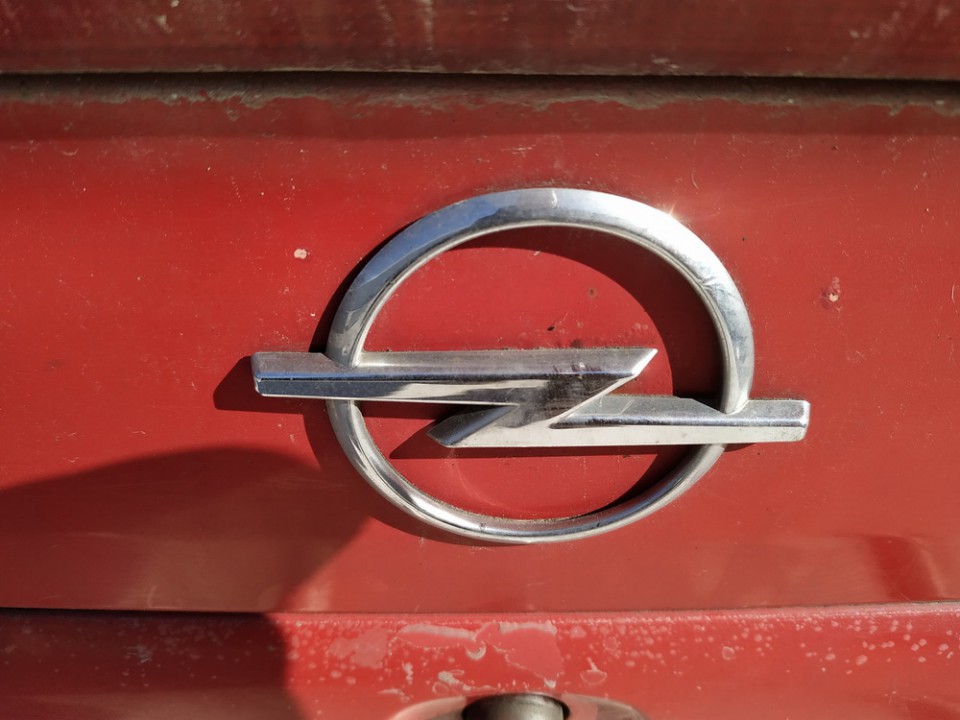 Rear Emblem used used Opel ASTRA 2002 2.0