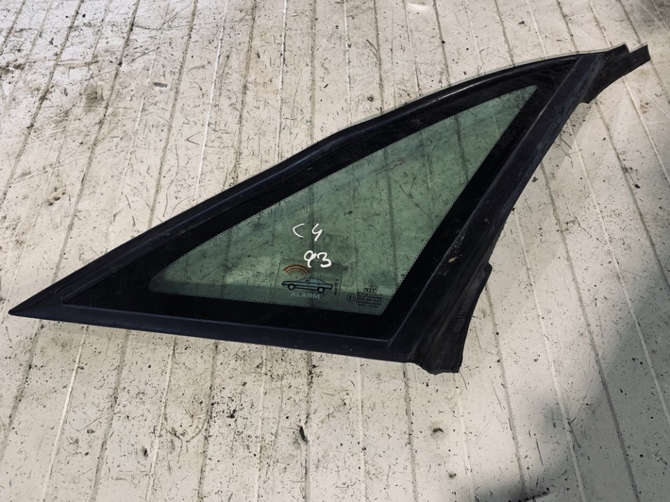 Rear Right passenger side corner quarter window glass used used Audi 100 1994 2.5