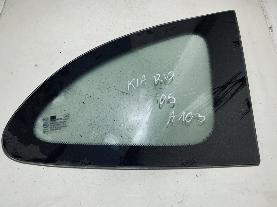 Стекло неподвижное задней правый used used Kia RIO 2003 1.3
