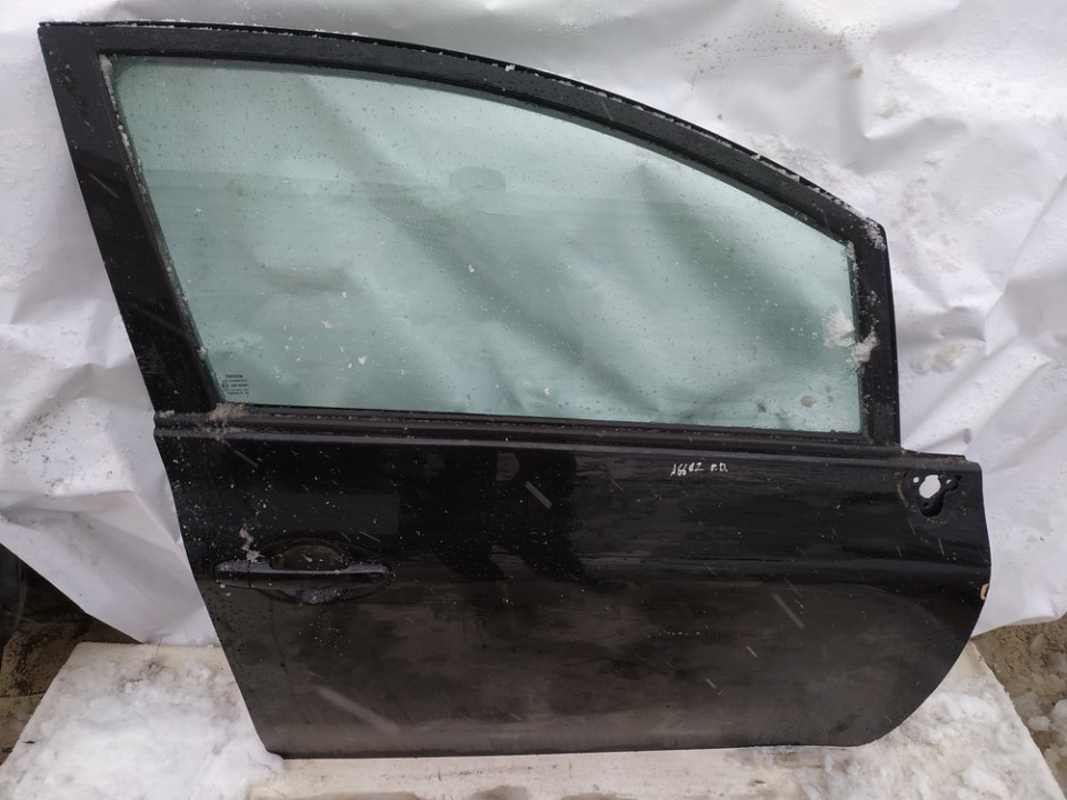 Doors - front right side juoda used Toyota AURIS 2007 1.6