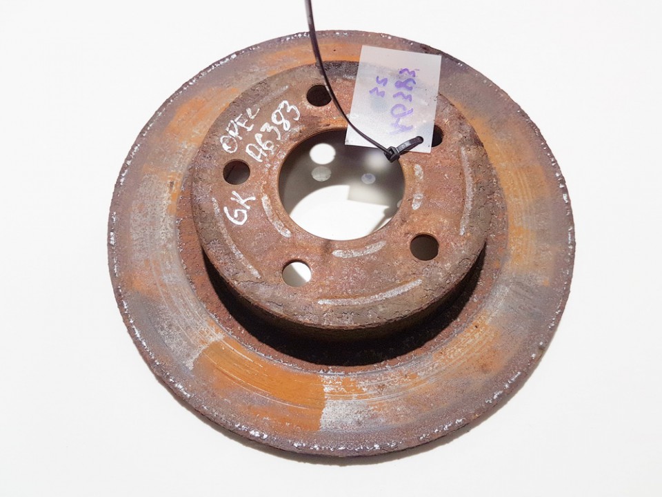 Galinis stabdziu diskas neventiliuojamas used Opel ZAFIRA 2000 2.0