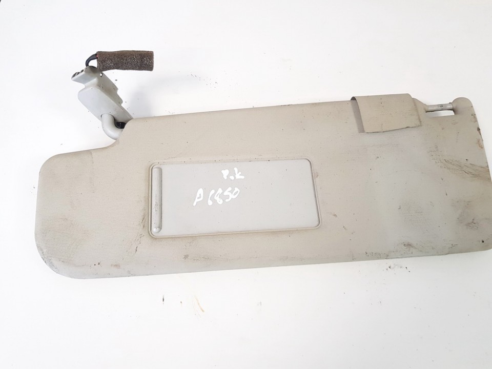 Sun Visor, With Light and Mirror and Clip used used Volkswagen GOLF 1998 1.9