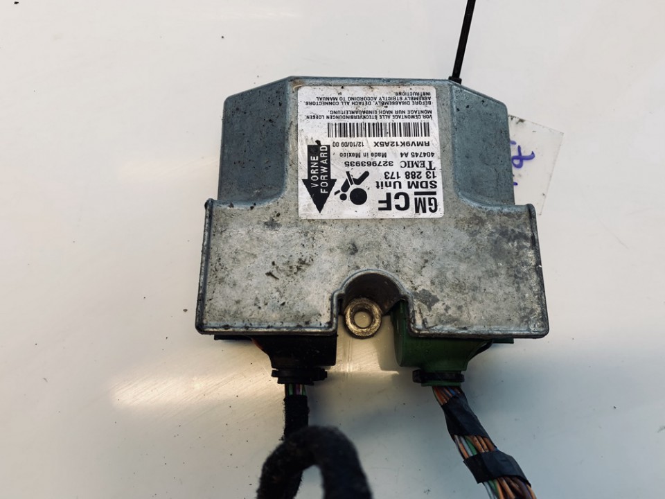 Airbag crash sensors module 13288173 327963935 Opel ZAFIRA 2000 2.0