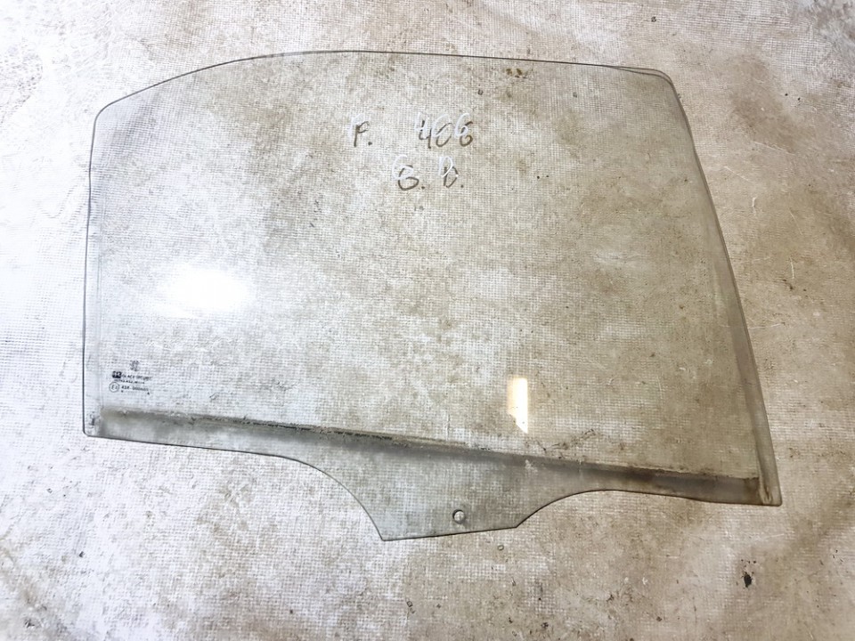 Door-Drop Glass rear right used used Peugeot 406 1996 1.8