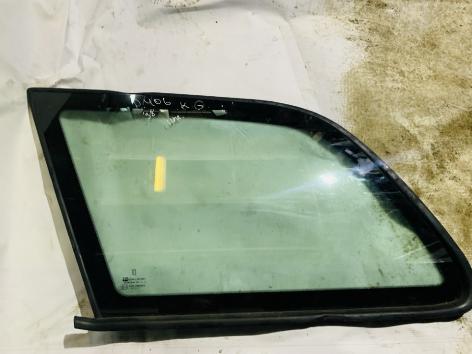 Rear Left  side corner quarter window glass  used used Peugeot 406 1996 1.8