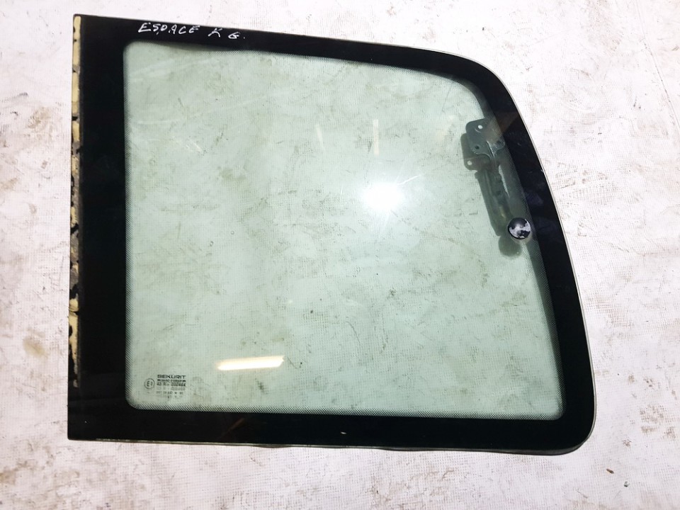 Rear Left  side corner quarter window glass  used used Renault ESPACE 1994 2.2
