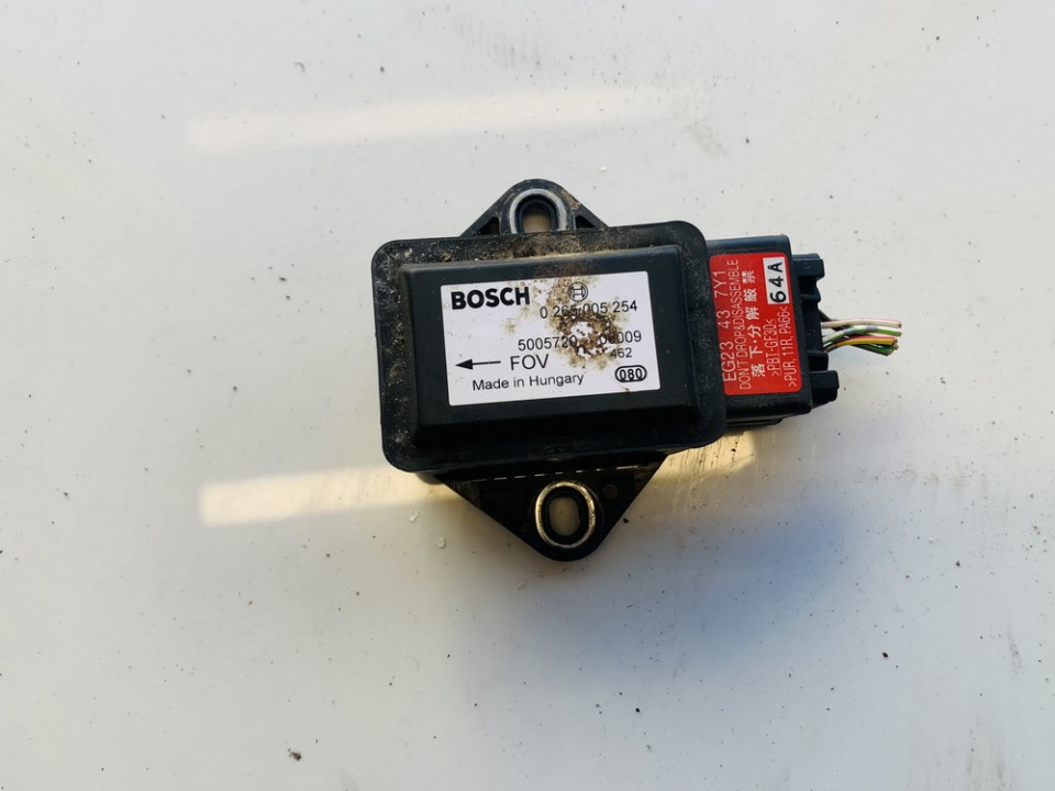 Esp Accelerator Sensor (ESP Control Unit) 0265005254 eg23437y1, 500572006009 Mazda CX-7 2009 2.3