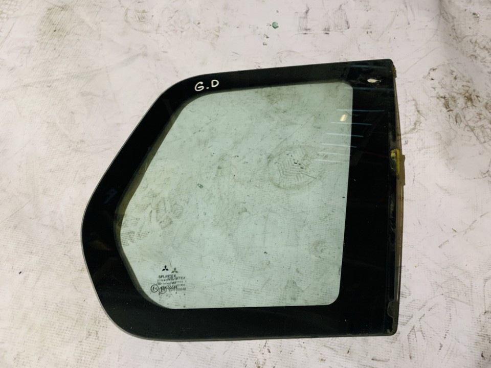 Rear Right passenger side corner quarter window glass used used Mitsubishi SPACE STAR 2004 1.9