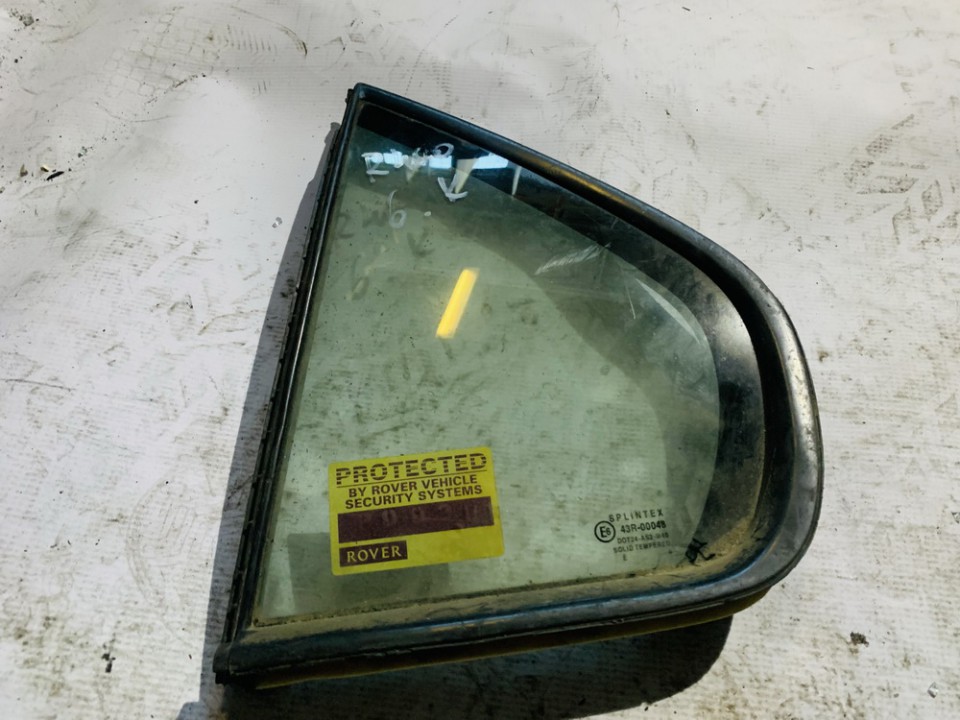 Quarter glass - rear left side used used Rover 400-SERIES 1997 1.6