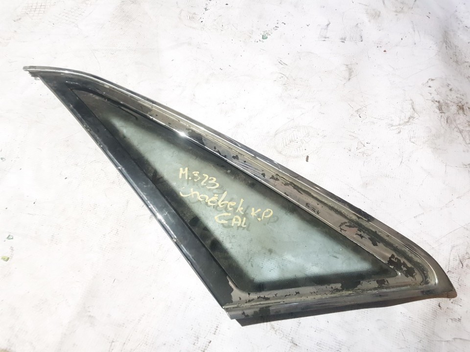 Rear Left  side corner quarter window glass  used used Mazda 323 1996 1.3