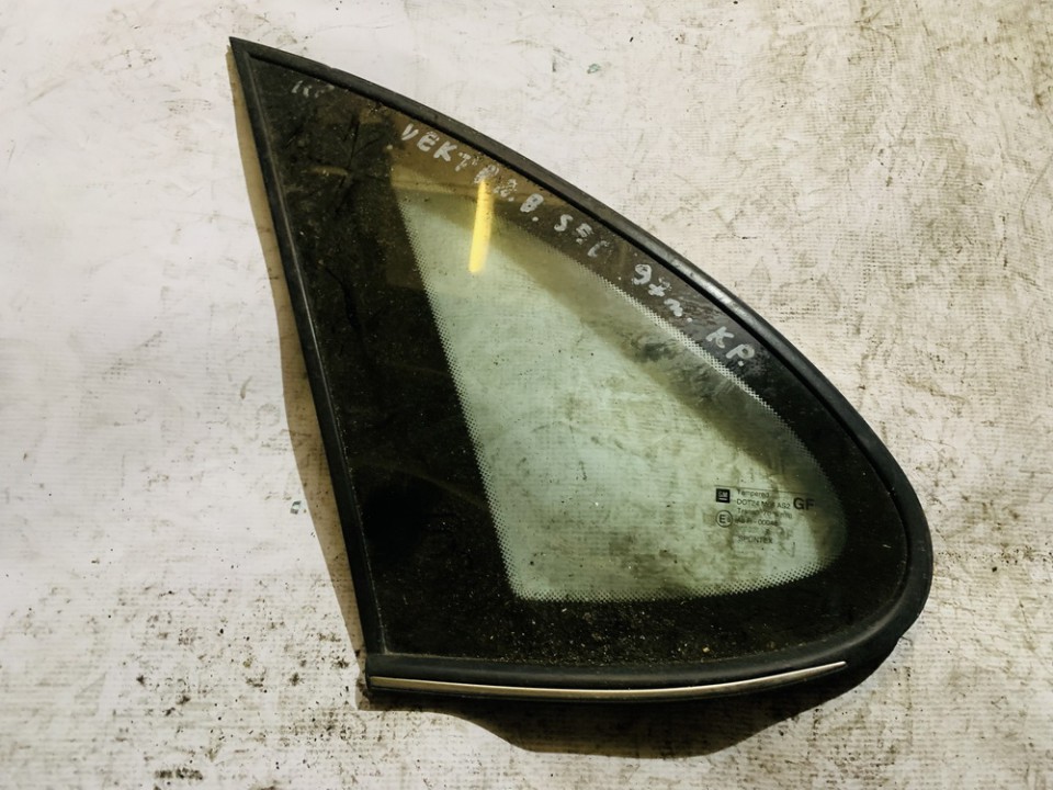 Rear Left  side corner quarter window glass  used used Opel VECTRA 1996 1.7