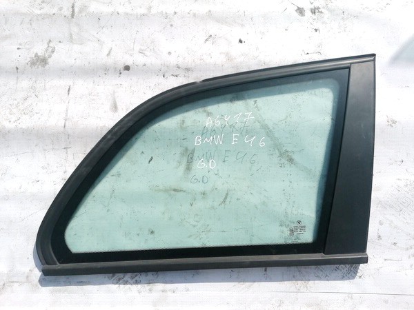 Rear Right passenger side corner quarter window glass USED USED BMW 3-SERIES 1994 1.8
