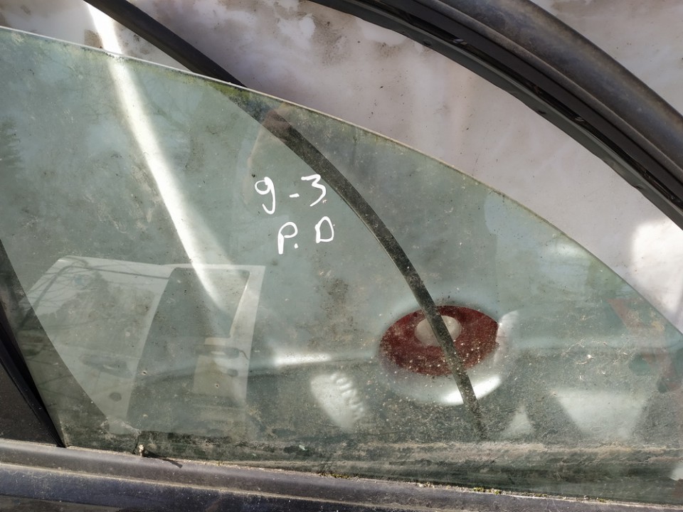 Door-Drop Glass front right used used SAAB 9-3 2005 1.9