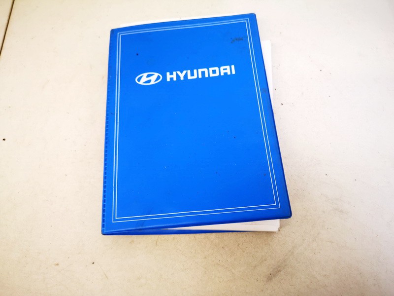 Prieziuros zinynas (Automobilio aptarnavimo knyga) used used Hyundai GETZ 2004 1.3