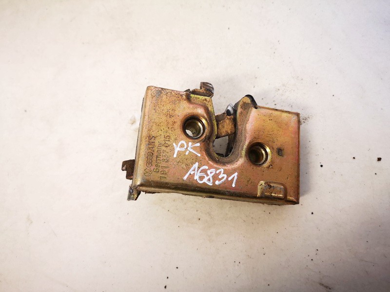 Door Lock Mechanism - front left side 191837015 used Volkswagen GOLF 1987 1.6