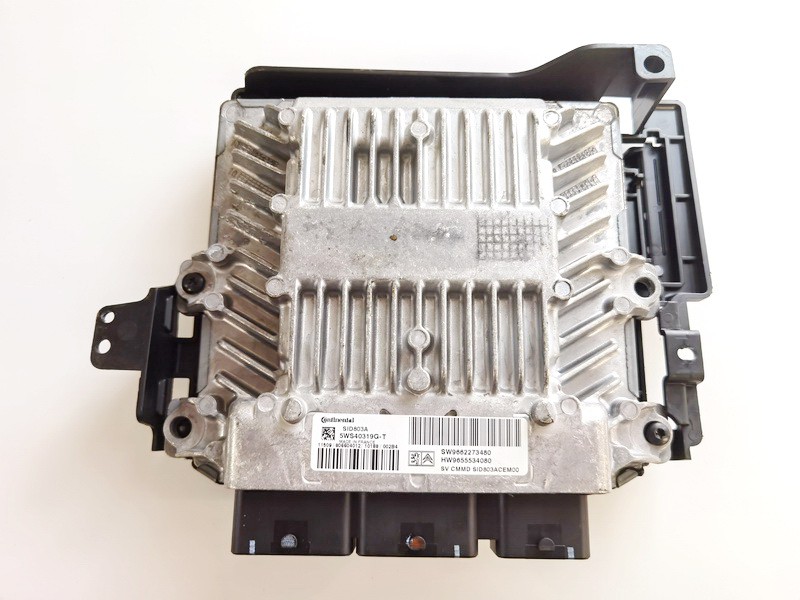 ECU Engine Computer (Engine Control Unit) 9662273480 9655534080, SID803A, 5WS40319G-T Peugeot 407 2005 2.0
