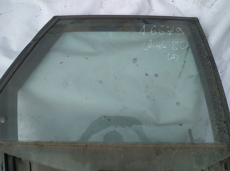 Door-Drop Glass rear right used used Audi 80 1993 1.9