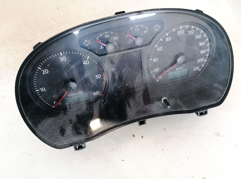 Speedometers - Cockpit - Speedo Clocks Instrument 555001490100 555001491600, 555001491700, 503001591201 Volkswagen POLO 2000 1.4