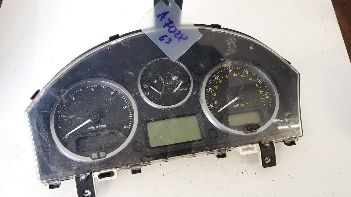 Speedometers - Cockpit - Speedo Clocks Instrument 6h5210849ee 010318161005ee Land Rover FREELANDER 2000 1.8