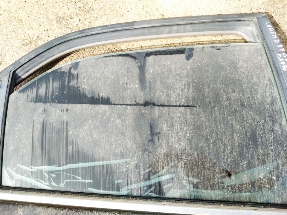 Door-Drop Glass rear right used used Honda LEGEND 1989 2.7
