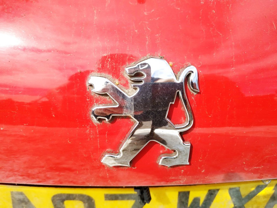 Galinis zenkliukas (Emblema) used used Peugeot 207 2007 1.4