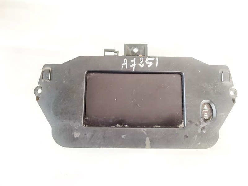 Dashboard Radio Display (Clock,Info Monitor,BORD COMPUTER) 8200062998 21657551-3, 8200001376A Renault SCENIC 1997 1.9