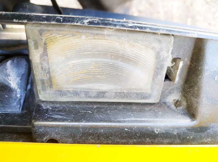 Rear number plate light used used Jeep GRAND CHEROKEE 2005 3.0