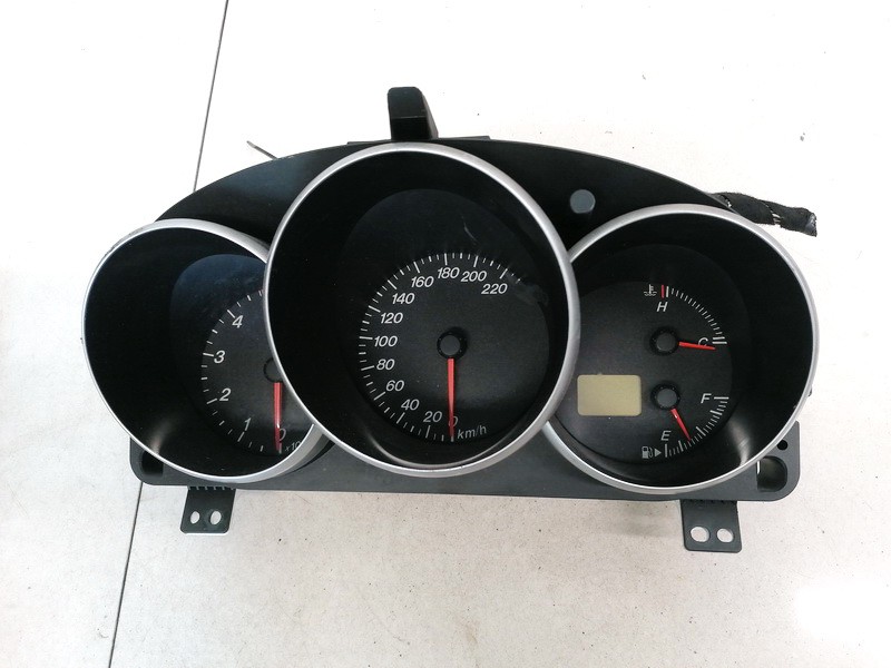 Speedometers - Cockpit - Speedo Clocks Instrument BP4K55430 K9001 Mazda 3 2004 1.6