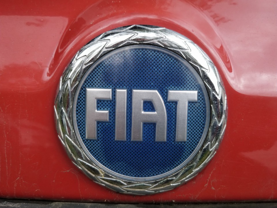 Rear Emblem used used Fiat PANDA 2007 1.1