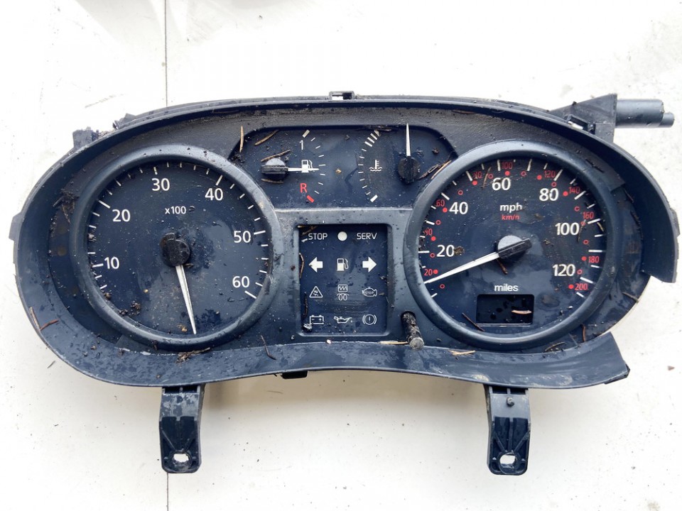 Speedometers - Cockpit - Speedo Clocks Instrument p7700427896a 21650688-1, 21657282a, ns0536431-1, 21650176-1 Renault SCENIC 1999 2.0
