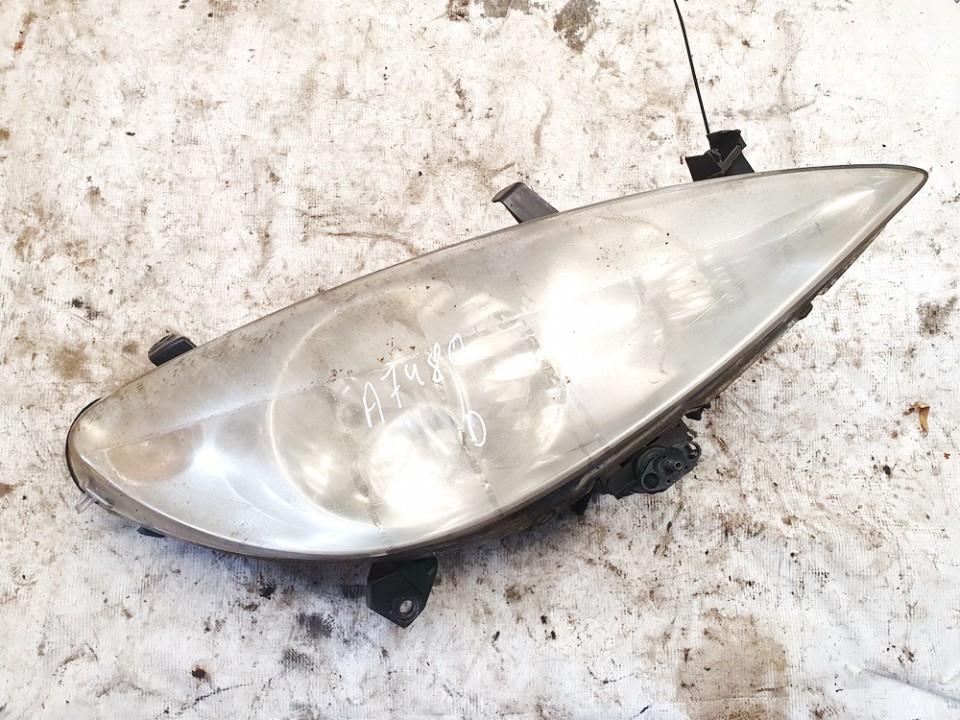 Front Headlight Right RH 9634369080 used Peugeot 307 2002 2.0