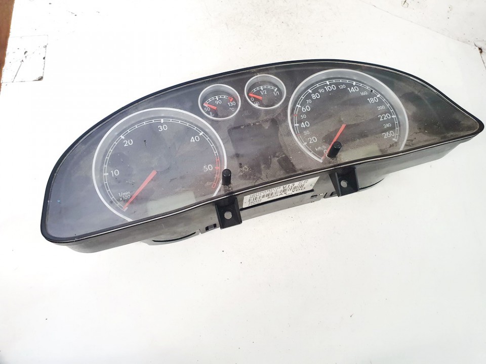 Speedometers - Cockpit - Speedo Clocks Instrument 3b0920805ax 110.280.051/004 Volkswagen PASSAT 1992 1.9