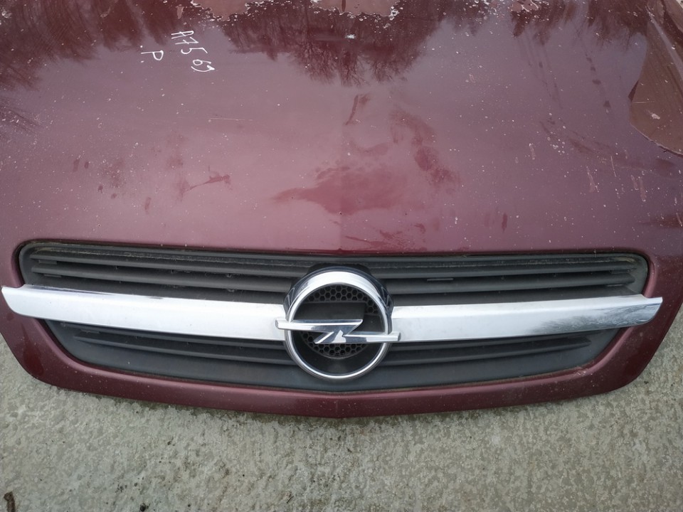 Front hood grille used used Opel MERIVA 2004 1.6