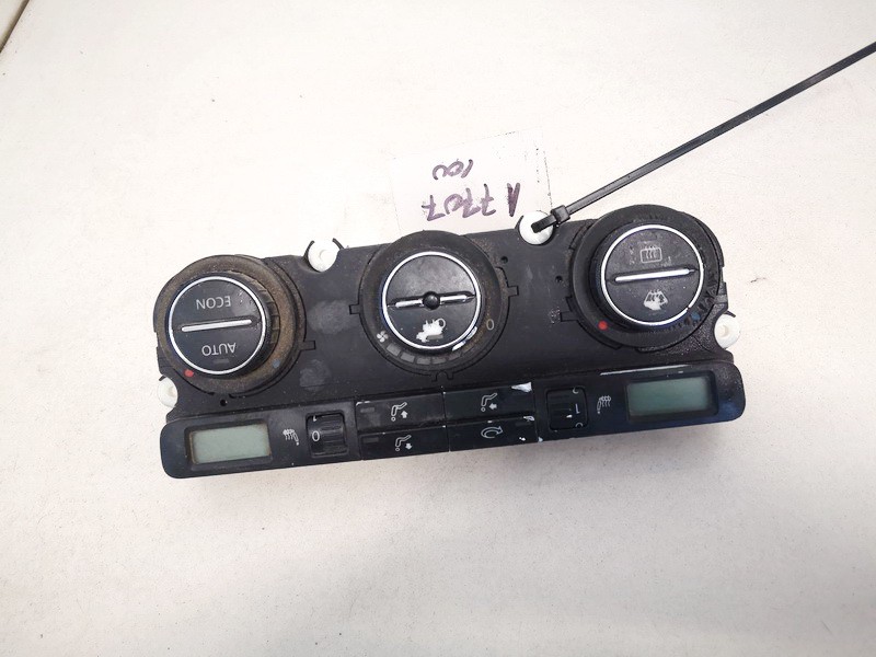 Climate Control Panel (heater control switches) used used Volkswagen TOURAN 2004 2.0