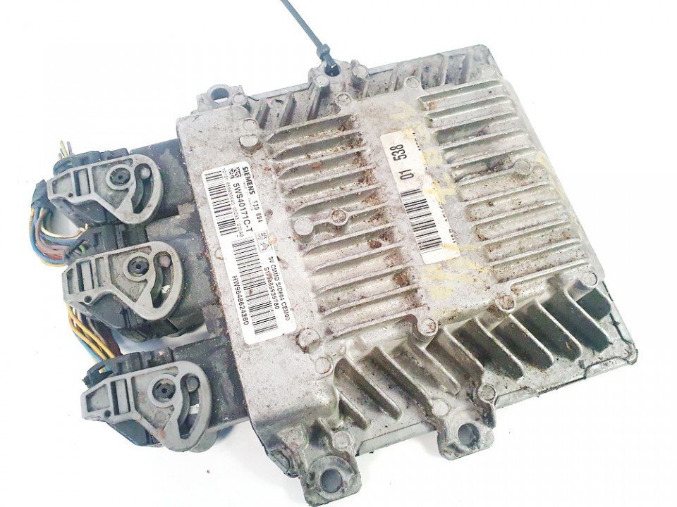 Блок управления двигателем hw9648624280 sw9655939780 Audi A2 2002 1.4