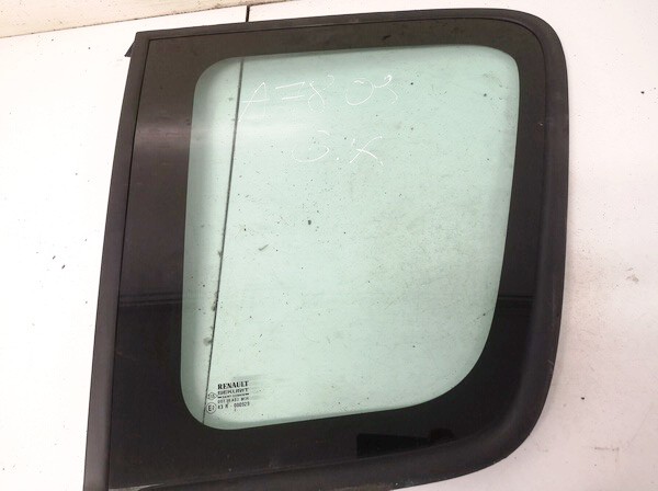 Rear Left  side corner quarter window glass  used used Renault ESPACE 1992 2.8