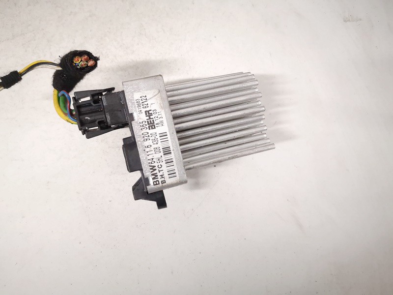Heater Resistor (Heater Blower Motor Resistor) 5hl00843600 5hl008436-00, 64.116920365, 62122 BMW X3 2006 2.0