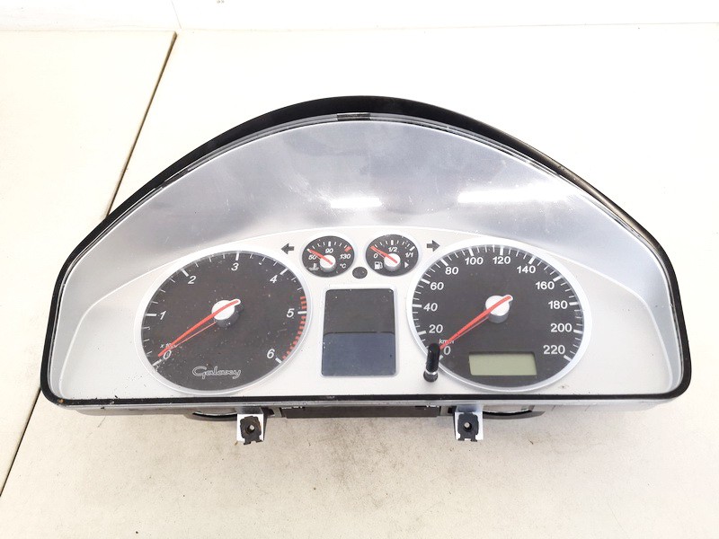 Speedometers - Cockpit - Speedo Clocks Instrument 7m5920820k ym2110849asc Ford GALAXY 2008 2.0