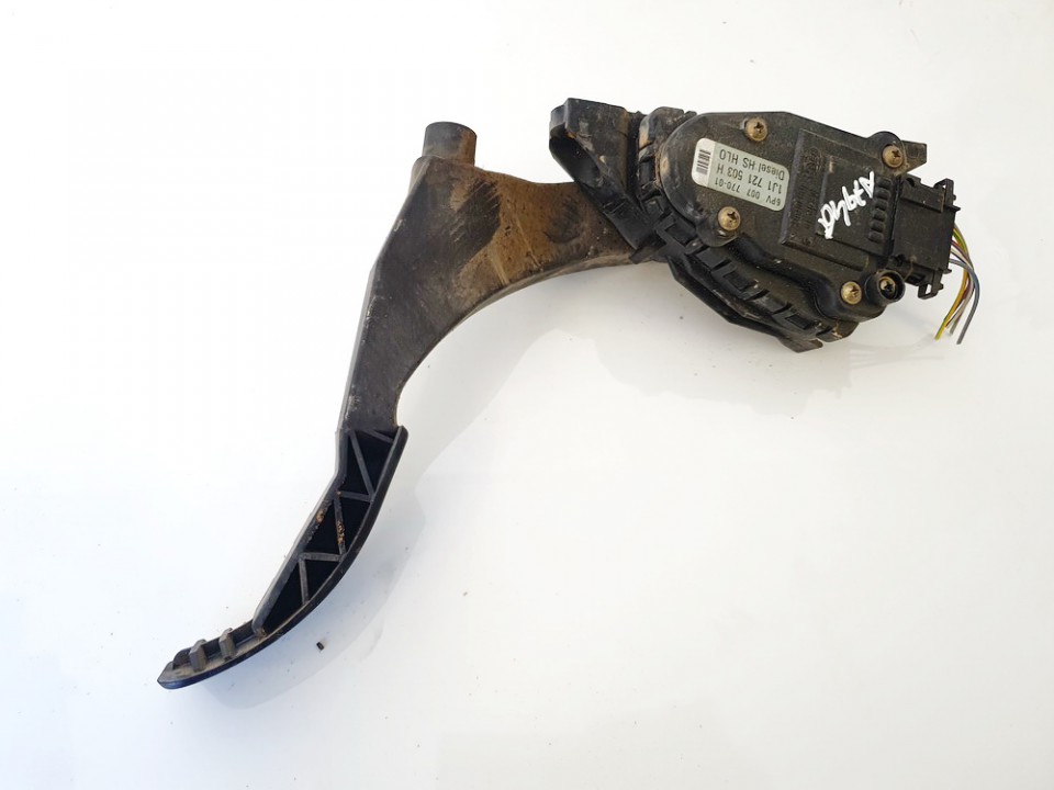 Accelerator throttle pedal (potentiometer) 1j1721503h 6pv007770-01 Volkswagen BORA 2001 1.9
