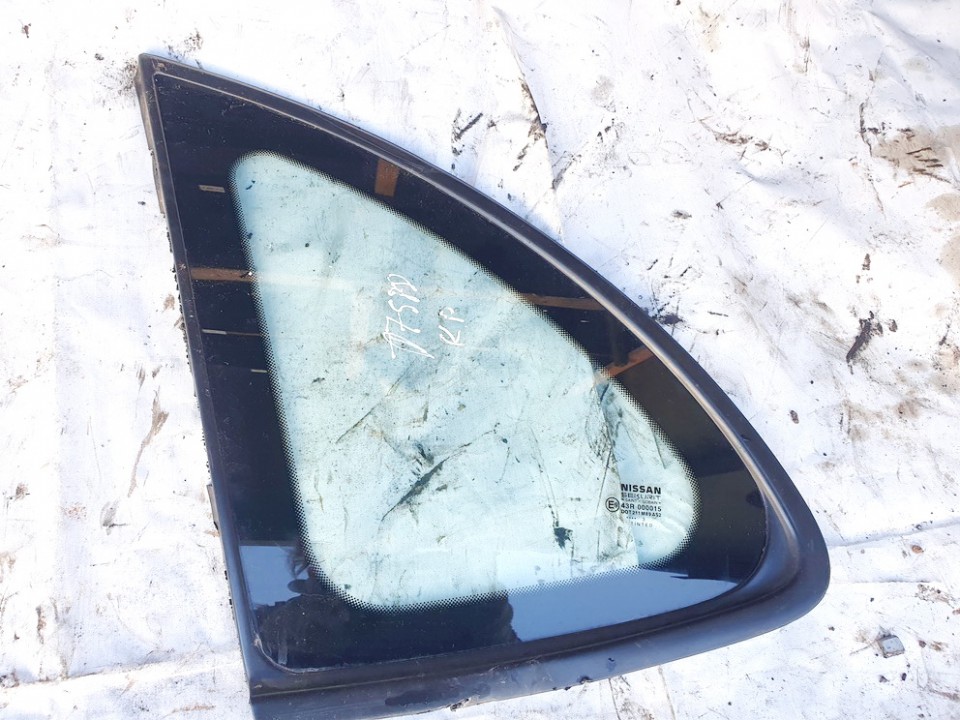 Rear Left  side corner quarter window glass  used used Alfa-Romeo 156 2002 1.9