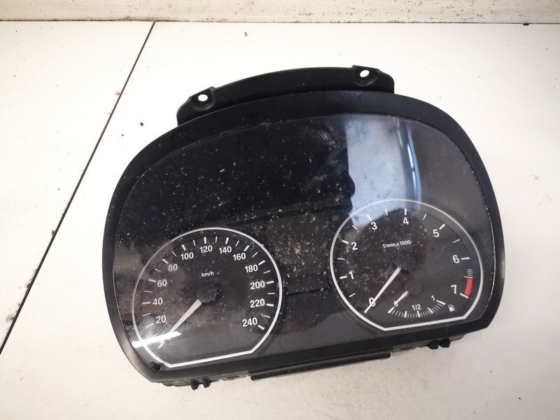 Speedometers - Cockpit - Speedo Clocks Instrument 102493276 1024932-76, 100191090 BMW 1-SERIES 2007 1.6